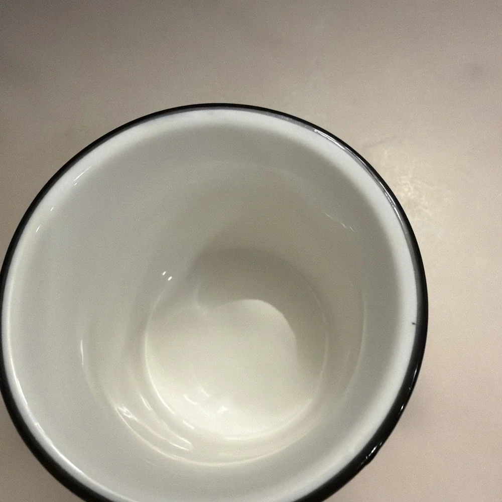 "I Survived Another Meeting" Camp Style Ceramic 10oz Coffee Mug Cup White Black - Picture 4 of 6